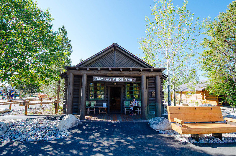 The visitor center at Jenny Lake has closed for the 2021 season.
