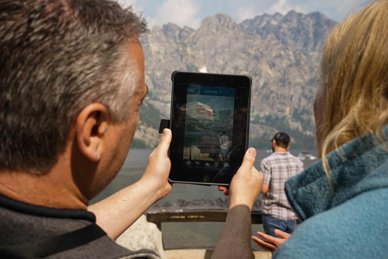 The new app integrates with onsite exhibits, the Discovery Trail, and lake overlooks around Jenny Lake.