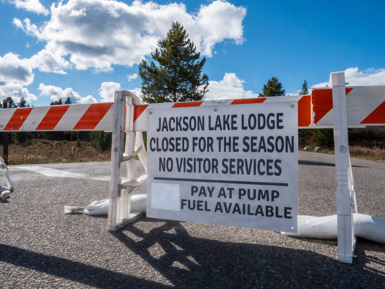 Jackson Lake Lodge closes for the season.