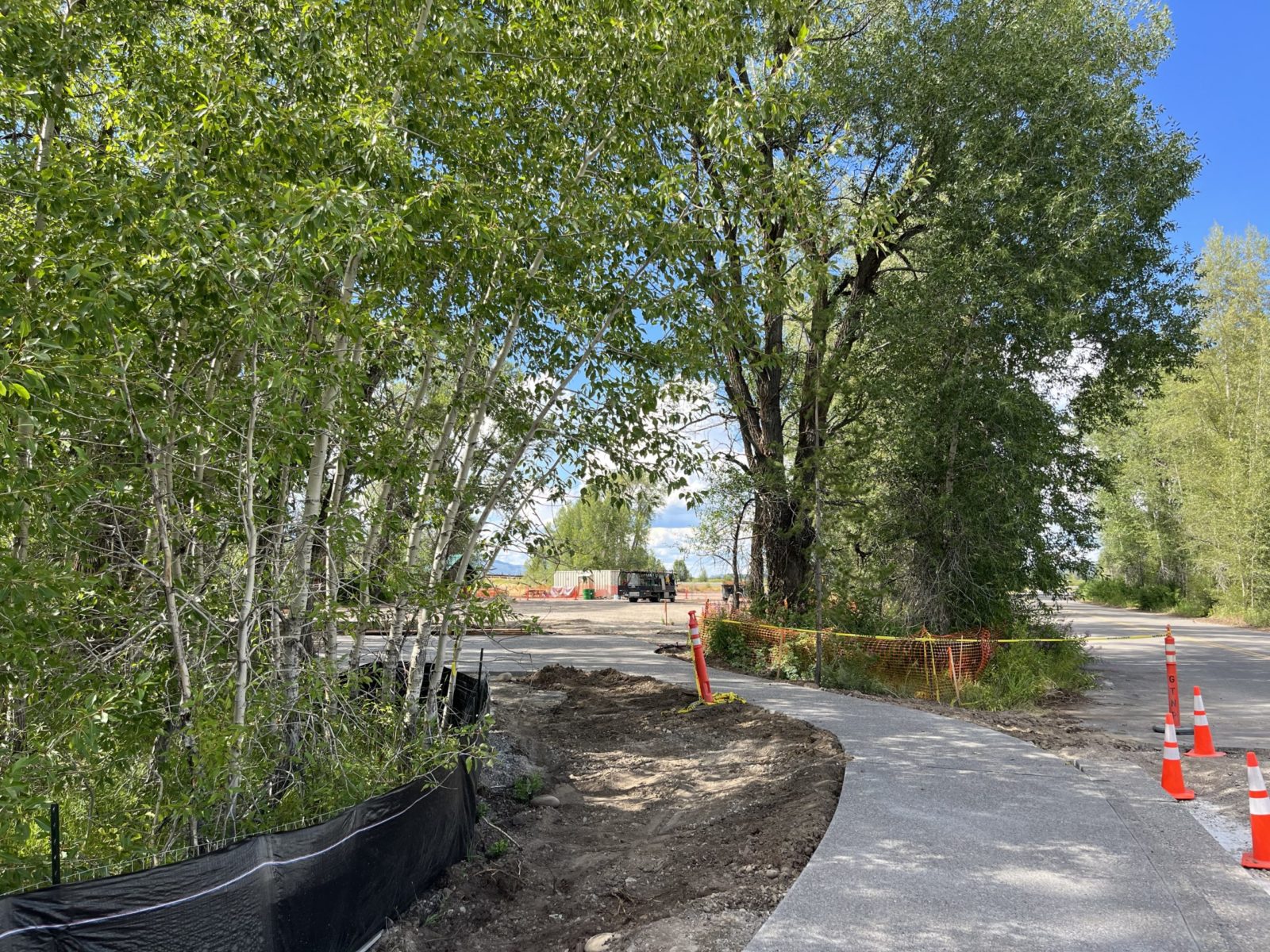 A new accessible pathway will lead visitors from the new parking lot and picnic area to the river.