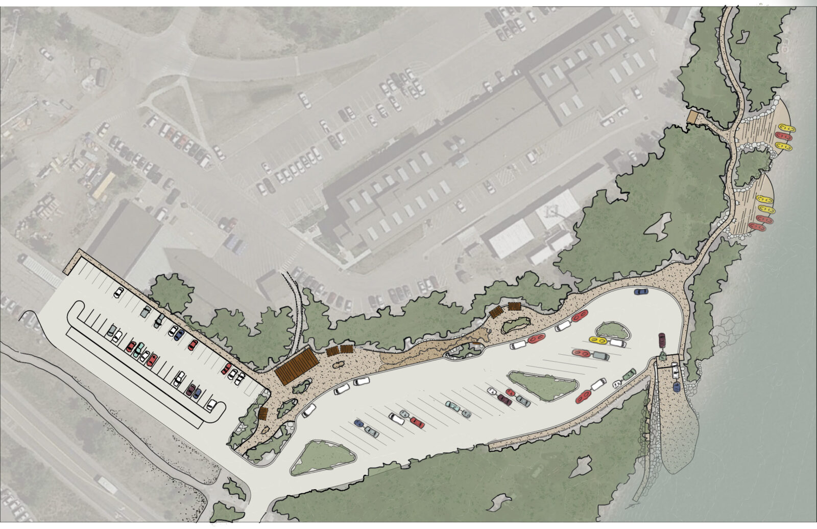 Moose Landing - Site Plan - 60 scale Moose Landing Site Plan.