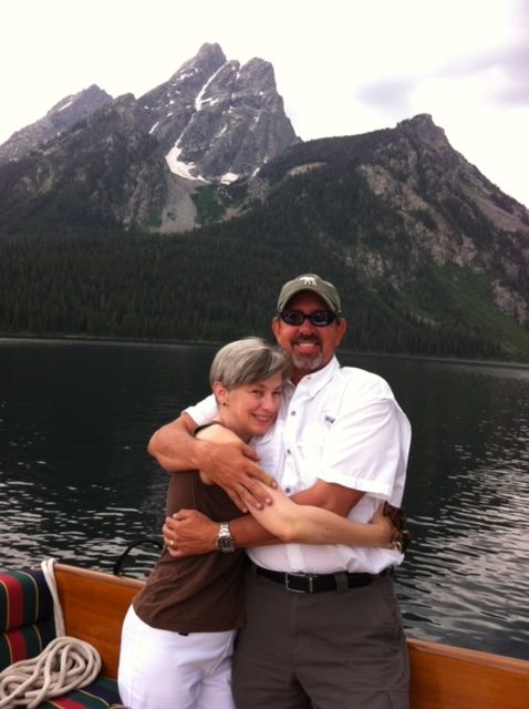 Tom and Laurie began visiting the Tetons on family camping trips as kids.