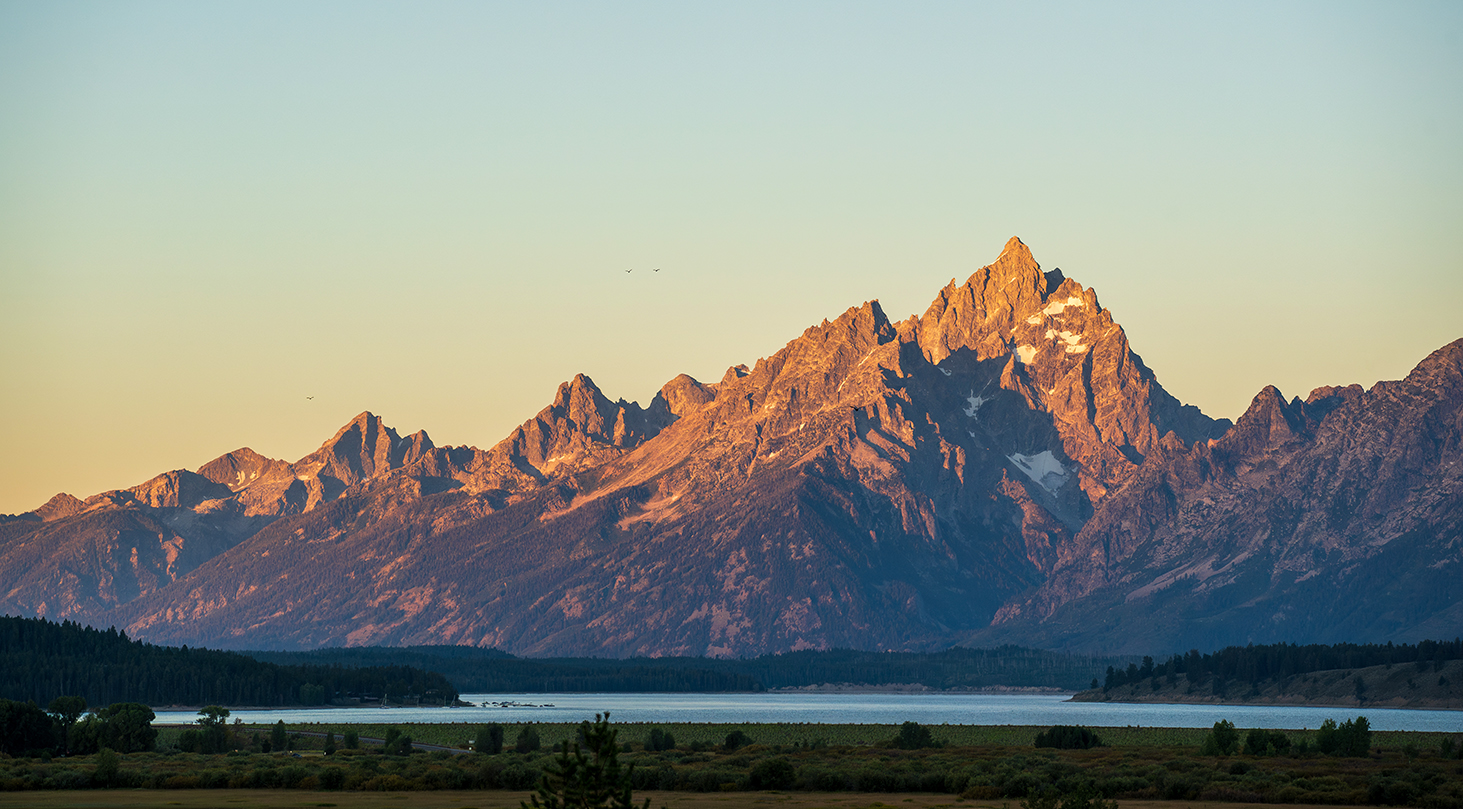 Fall in the Tetons often provides excellent photography opportunities.