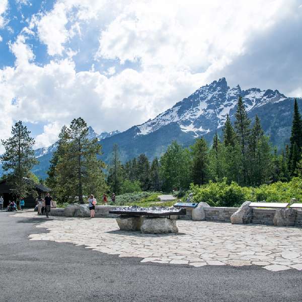 Grand Teton National Park - South Jenny Lake Visitor Plaza