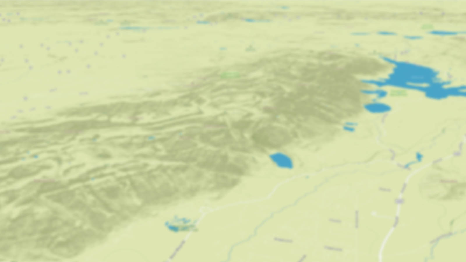Grand Teton - map